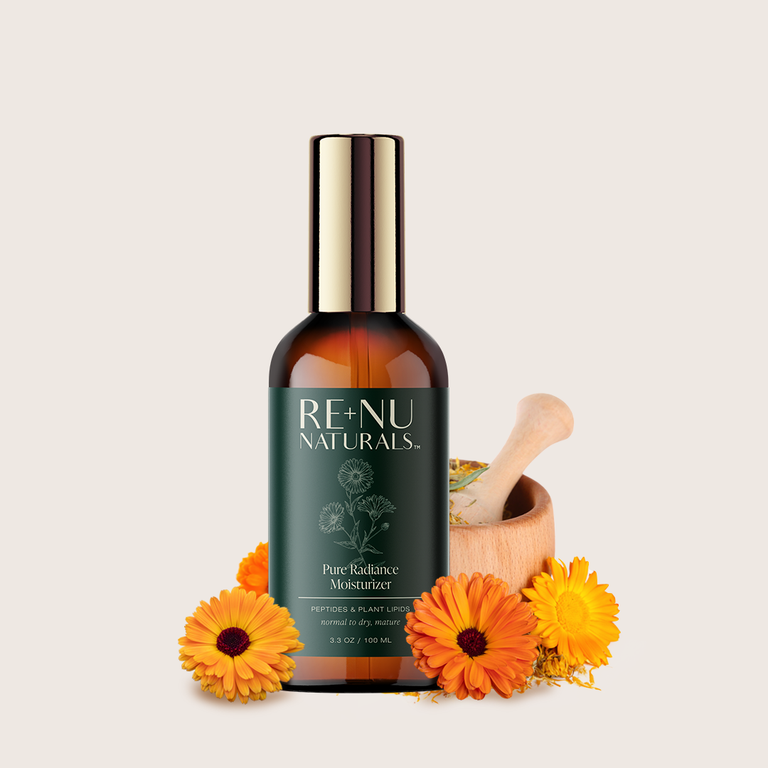 RE+NU Pure Radiance Moisturizer with active Peptides