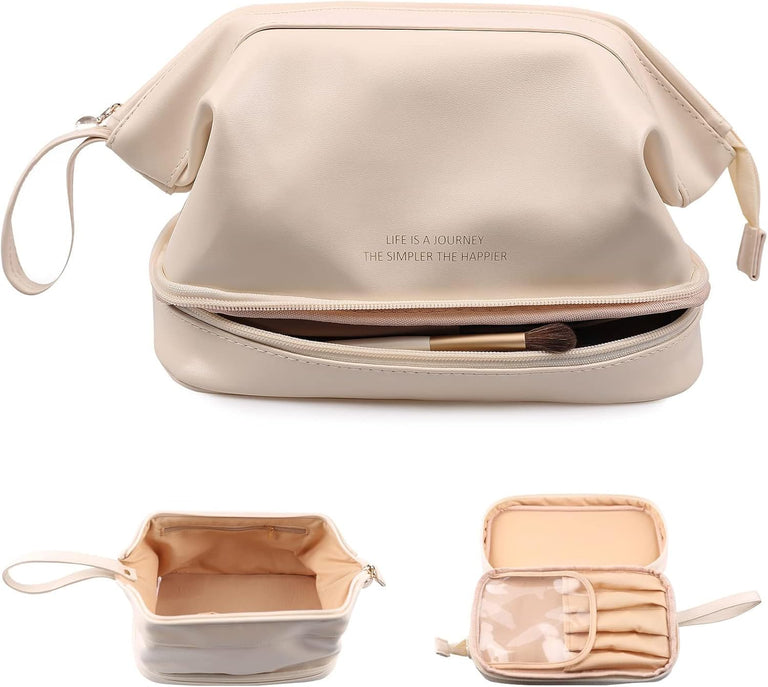 RE+NU Luxury Vegan Cosmetic Bag