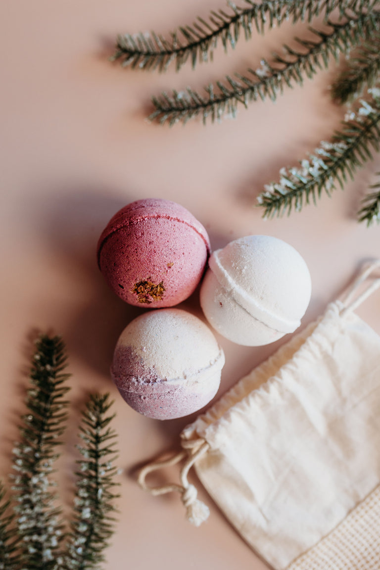 RE+NU Vegan Luxury Bath Bombs (Set of 3)