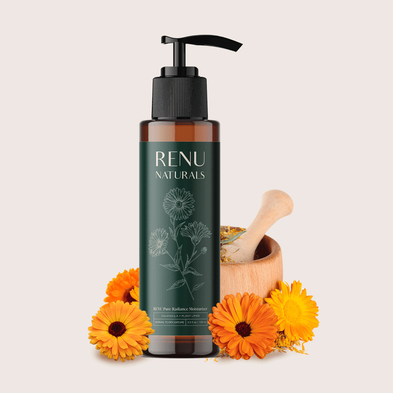 RENU Pure Radiance Moisturizer with active Peptides