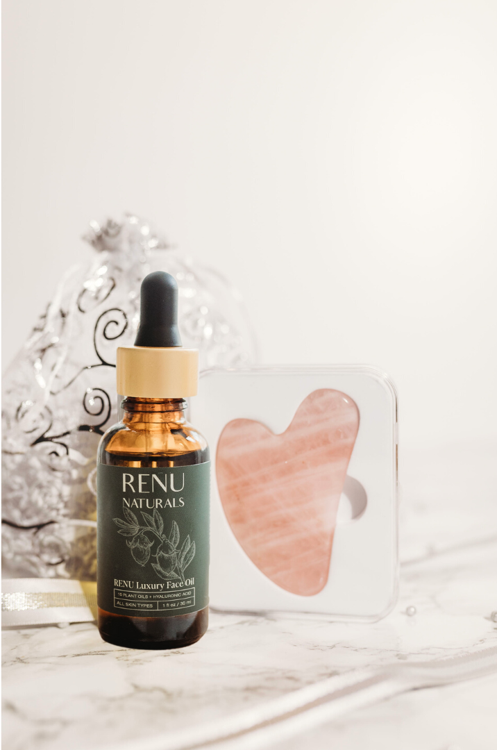 RE+NU Positive Energy Gua Sha Set