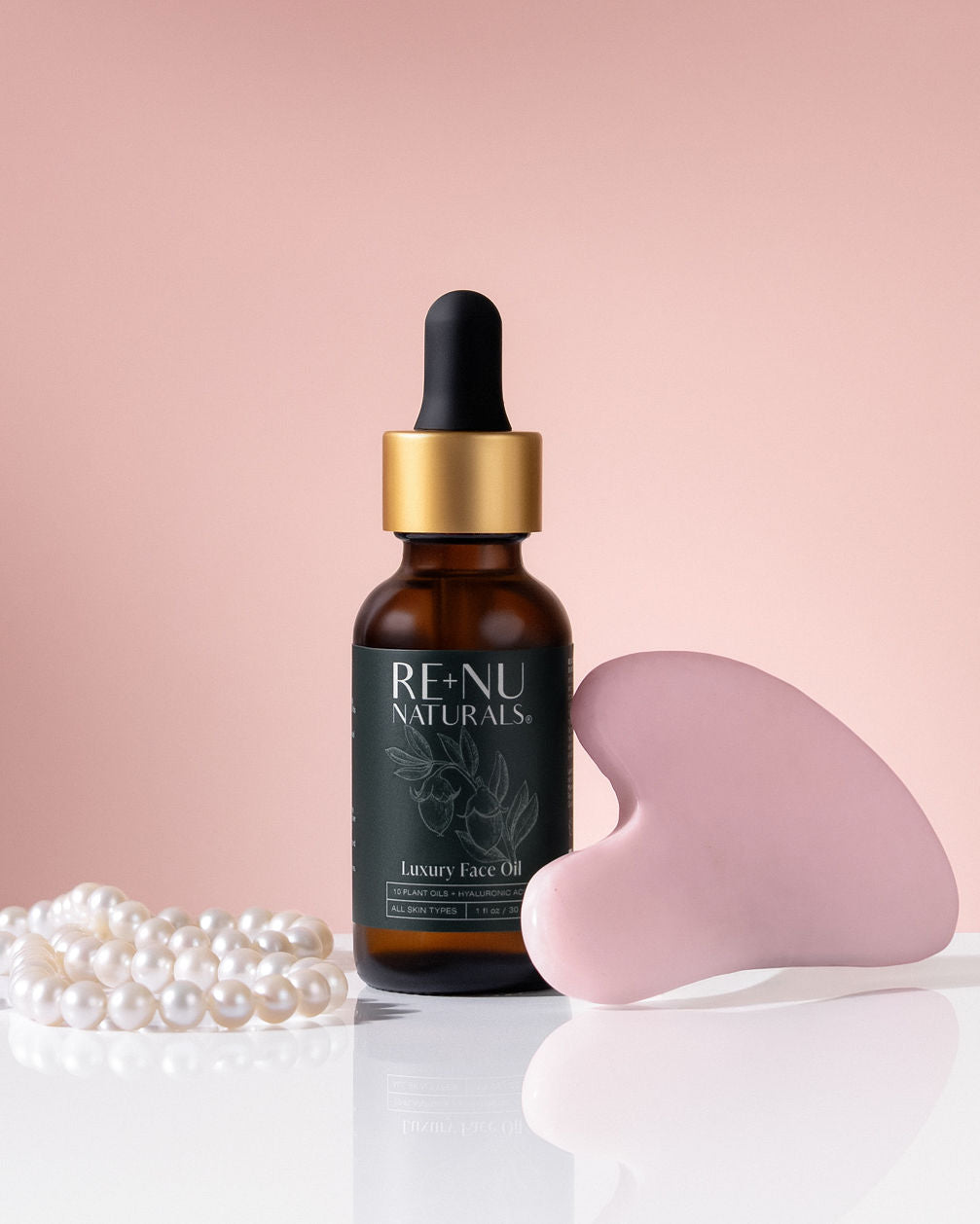 RE+NU Positive Energy Gua Sha Set | RENU Naturals