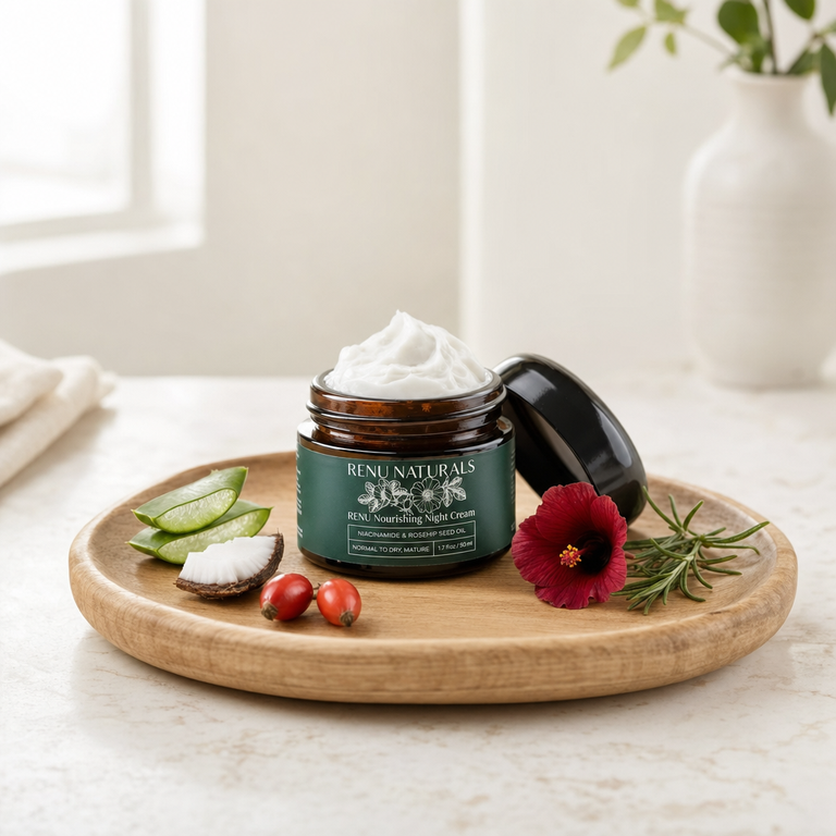 RE+NU Nourishing Night Cream with Niacinamide