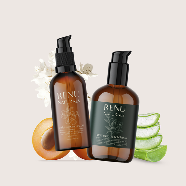 RE+NU Double Cleanse Set | RENU Naturals
