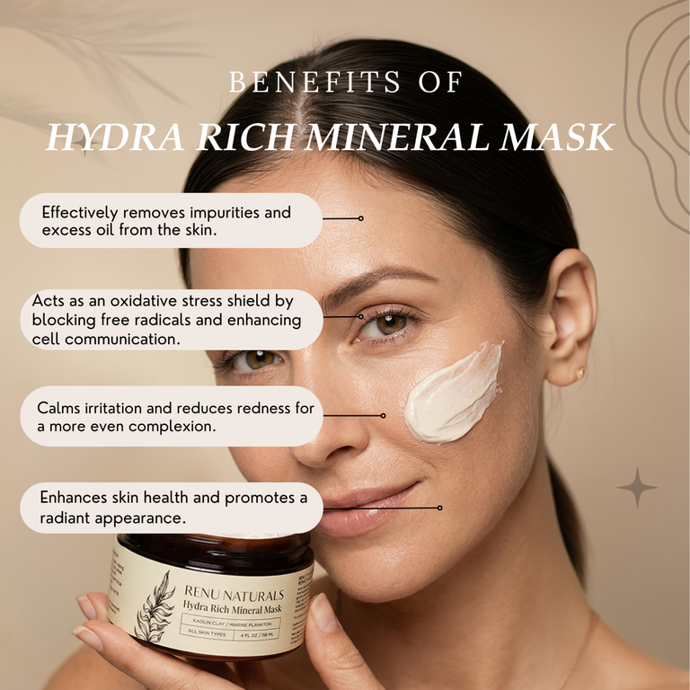 Hydra Rich Mineral Mask with Sea Plankton
