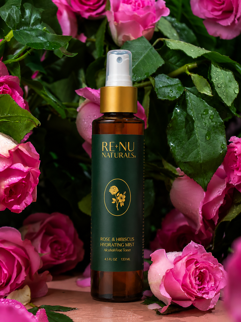 RE+NU Organic Rose & Hibiscus Hydrating Mist