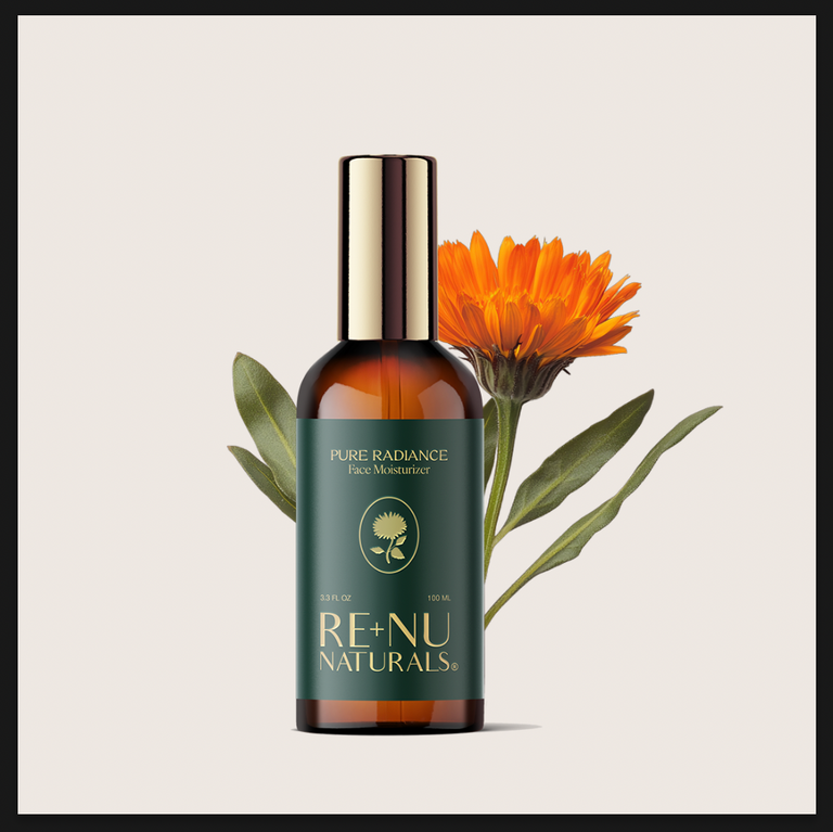 RE+NU Pure Radiance Moisturizer with active Peptides