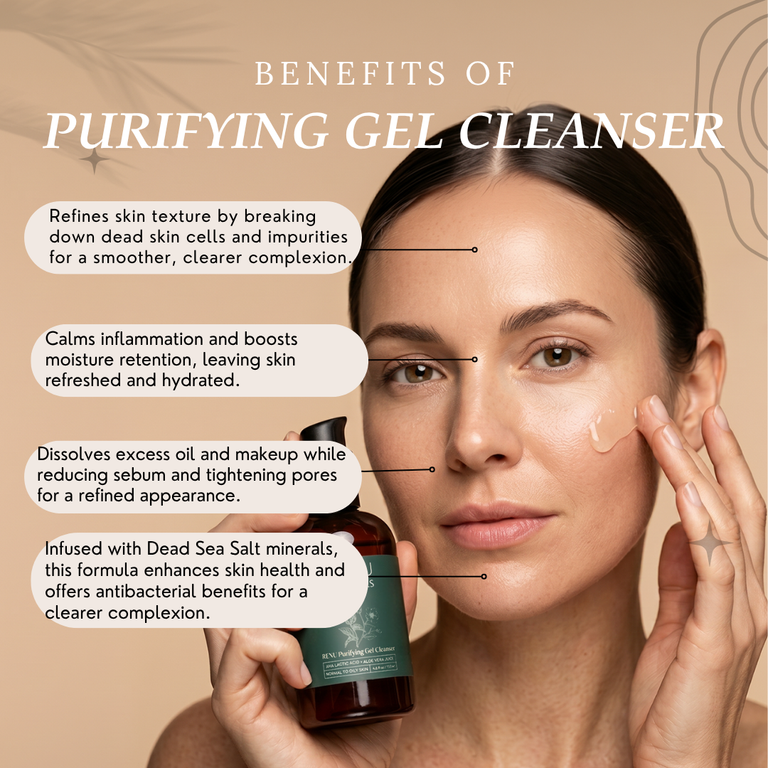 RE+NU Purifying Gel Cleanser