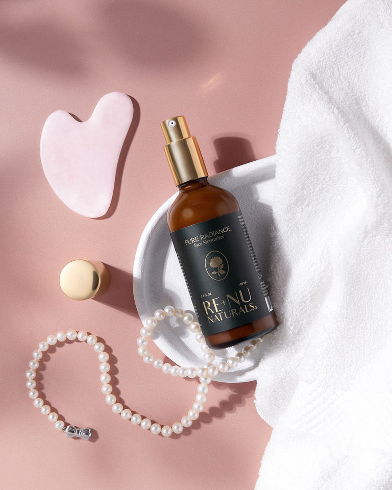RE+NU Pure Radiance Moisturizer with active Peptides