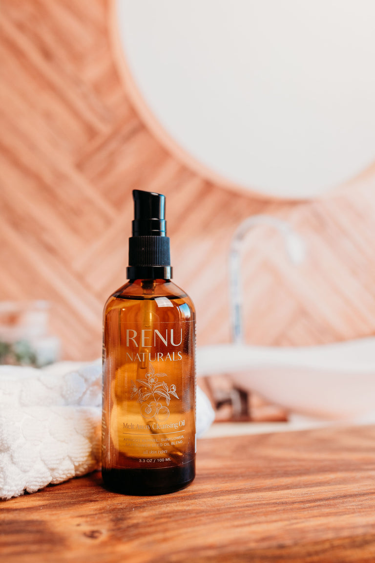 RE+NU Melt Away Cleansing Oil