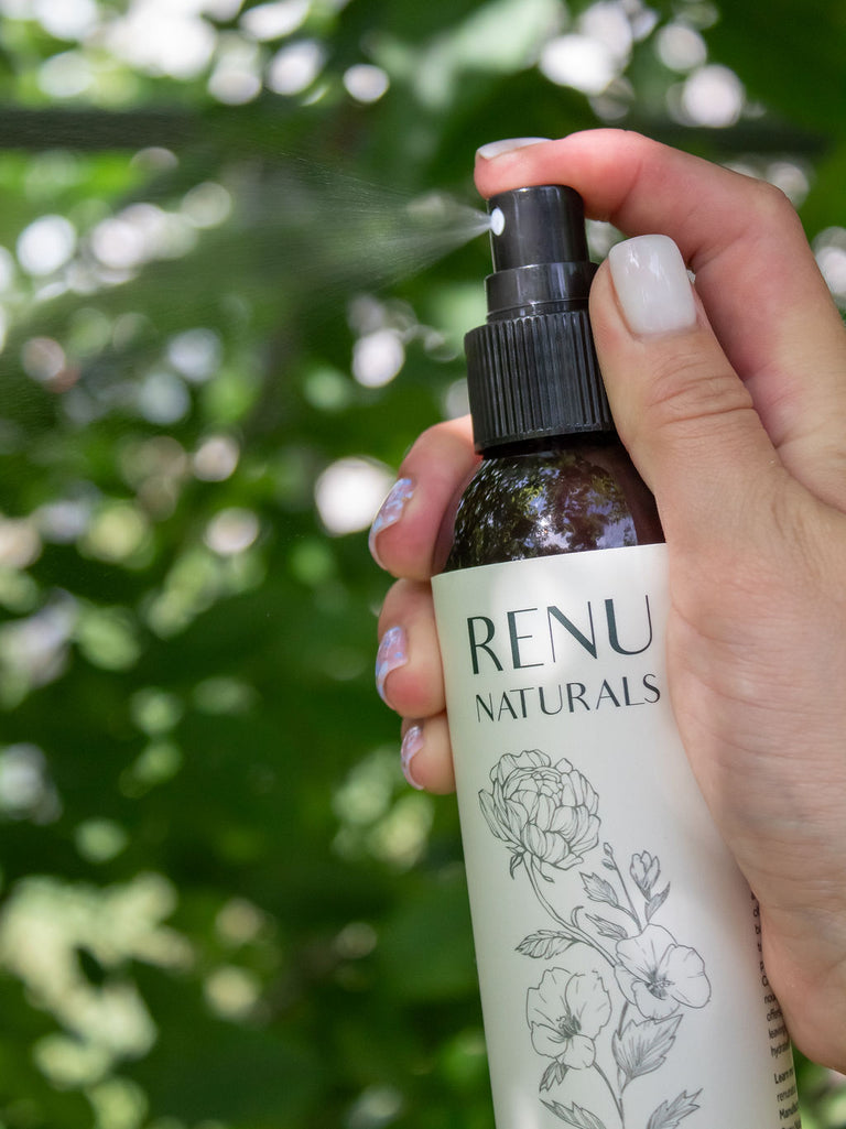RE+NU Organic Rose Petal & Hibiscus Toner