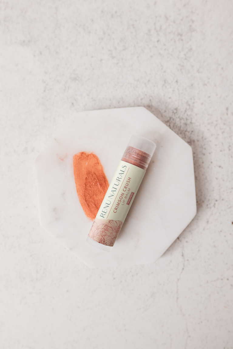 RE+NU Organic Tinted Lip Balms