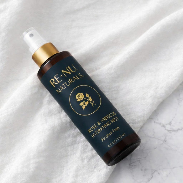 RE+NU Organic Rose & Hibiscus Hydrating Mist