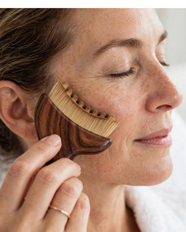 Premium Lymphatic Face Brush