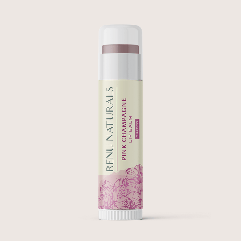 Organic Tinted Lip Balms (Pink Champagne)